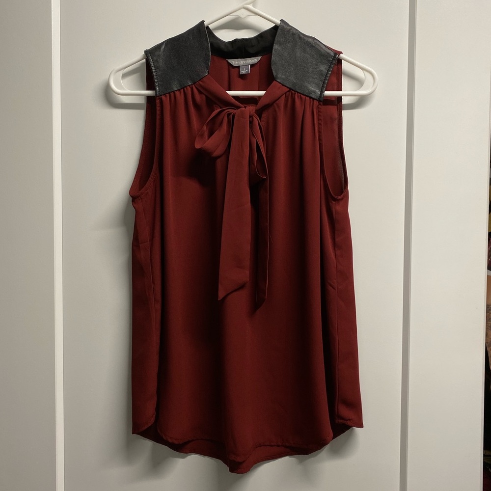 Tinley Road Neck Tie Blouse